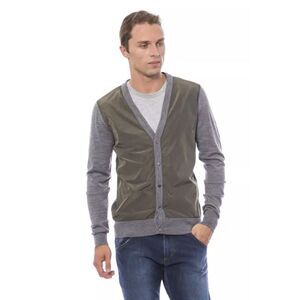 Verri Gray Wool Men's Men's Cardigan